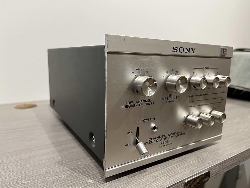 Sony TA-4300F Channel Dividing Stereo Preamplifier | Reverb
