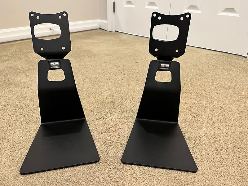 Genelec 8000323B/W Black Table Stand LStand for 8X3X/G3 Reverb