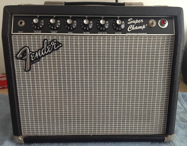 VINTAGE FENDER SUPER CHAMP 80s RIVERA ERA CLEAN SOUNDS FANTASTIC SUPERCHAMP