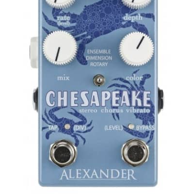 Reverb.com listing, price, conditions, and images for alexander-pedals-chesapeake-stereo-chorus-vibrato