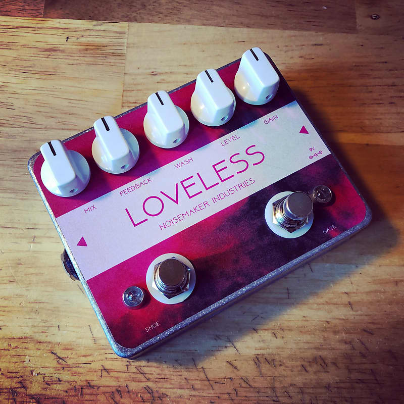 Noisemaker Effects Loveless 2024 Pink Mod Art Reverb Australia