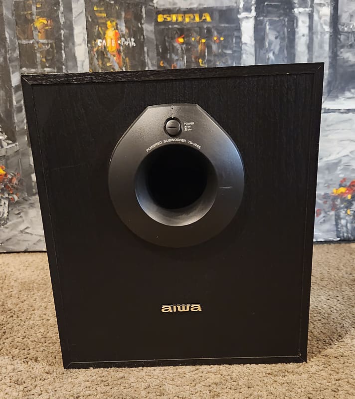 Aiwa Aiwa TS-W45U TS-W45 Powered Subwoofer 90s | Reverb