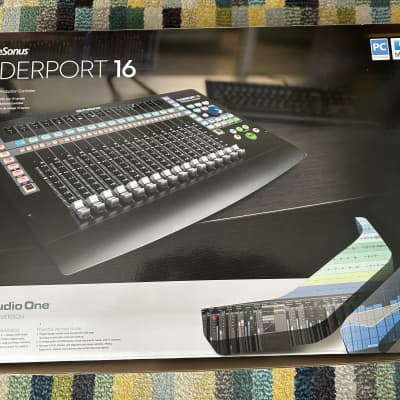 PreSonus Faderport 16 USB DAW Control Surface 2018 - Present - Black image 2