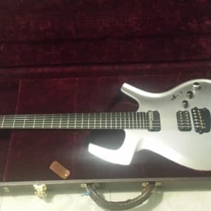 Parker Adrian Belew Signature Fly (Not DF842)  Arctic Silver Guitar/ SUPER rare BEAUTY image 4