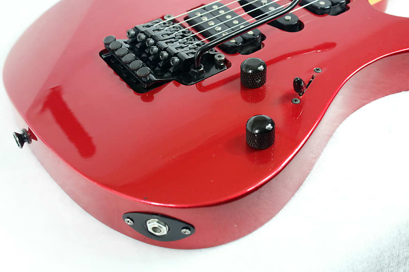 Rare 95 Yamaha RGX 621 D With Scalloped Frets in Metallic