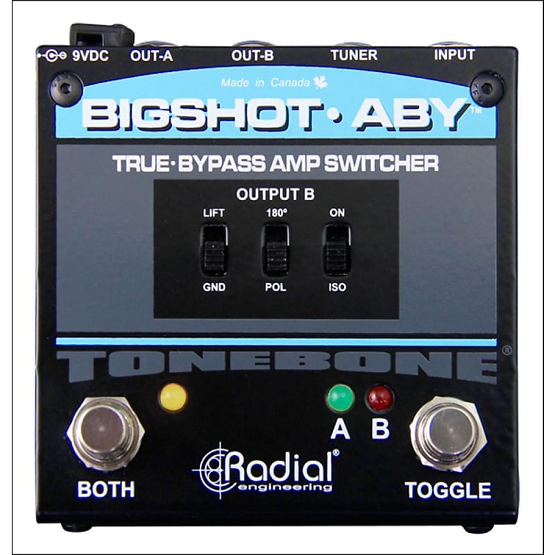 Radial Big Shot ABY True-Bypass Switcher image 1