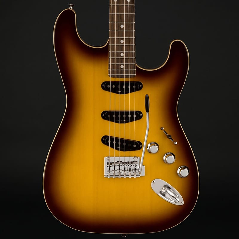 Fender Aerodyne Special Stratocaster, Made in Japan, Rosewood Fingerboard in Chocolate Burst image 1