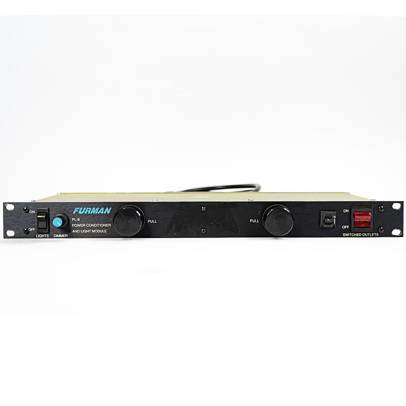 Furman PL8 Power Conditioner and Light Module Rackmount Reverb