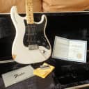 Collector's Item - All original Pearl White 25th Anniversary Fender Stratocaster #416 of first 500!!
