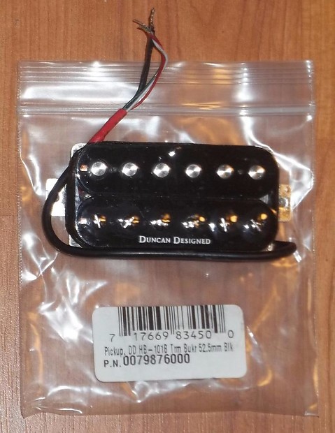 注目 Duncan Pickup~Black~9.2k~52.5mm Bridge HB-101 Designed® ギター