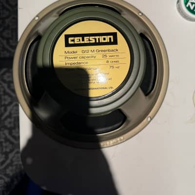 Celestion G12M Greenback 12" 16 Ohm 25w Replacement Speaker 2010s - Green image 1