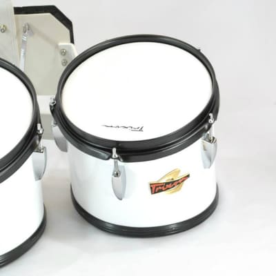 Trixon Field Series II Marching Toms - Set of 3 - White image 4