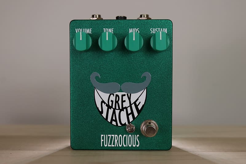Fuzzrocious Grey Stache Fuzz | Reverb