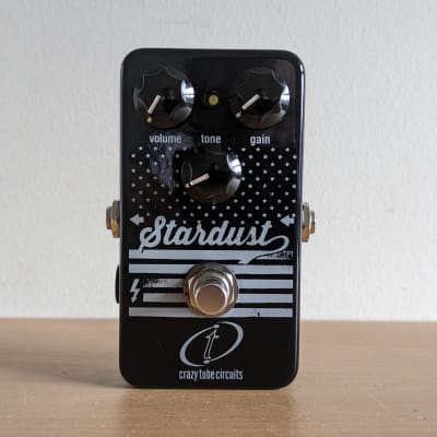 Crazy Tube Circuits Stardust Black Panel Overdrive