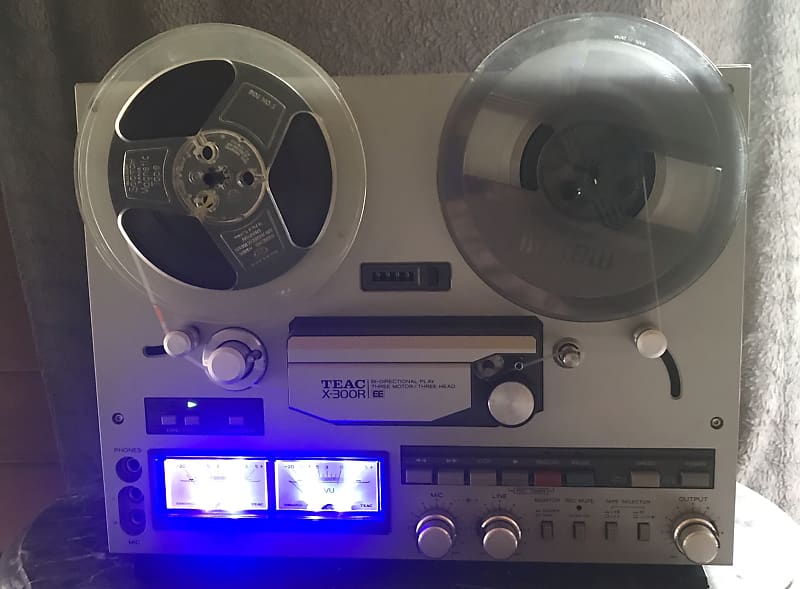 Teac X300R X-300R reel to reel tape deck player recorder FULLY
