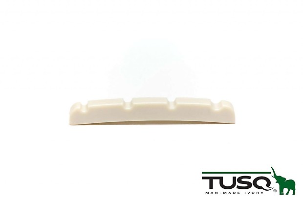 Graph Tech PQ-1214-00 TUSQ 1-7/32" E-to-G Slotted Jazz Bass-Style Nut image 1