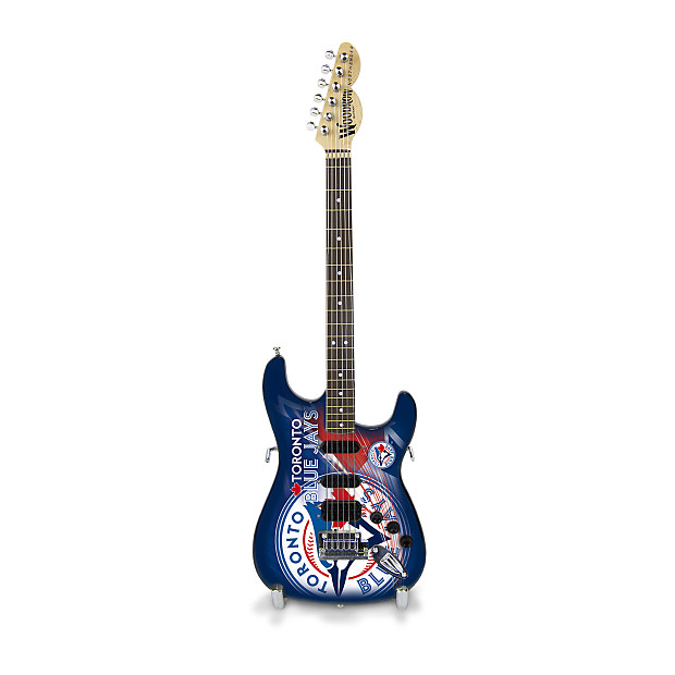 Woodrow Toronto Blue Jays 10“ Collectible Mini Guitar image 1