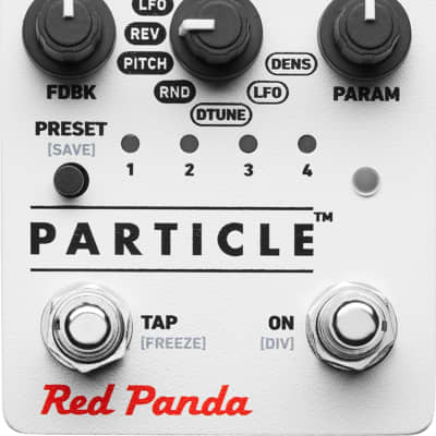 Red Panda Particle 2 Granular Delay / Pitch Shifter | Reverb Red Panda Particle 2 Granular Delay / Pitch Shifter | Reverb