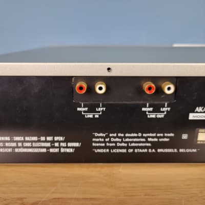 Akai GX-F91 Stereo Cassette Deck  Audiophile  WI image 13