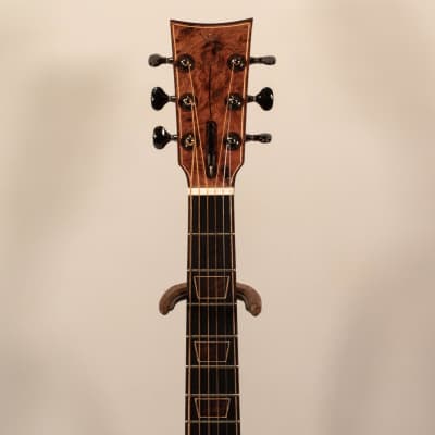 Lefty/Righty Portland Guitar OM Brazilian Rosewood with Adirondack Spruce Top and Snakewood + Pickup image 11