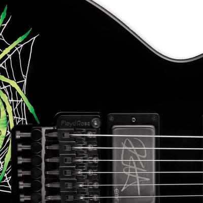 ESP KH-3 Spider Kirk Hammett Black with Spider Graphic Electric Guitar +Hardshell Case MIJ  IN STOCK image 5