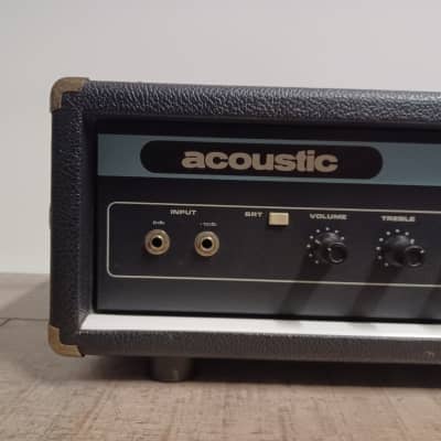 Acoustic  Control Corp 220  vintage bass head amplifier 1981 USA image 4