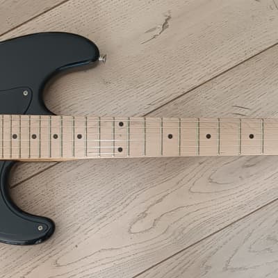 Sunn Fender Mustang Stratocaster 1980s - Black image 2
