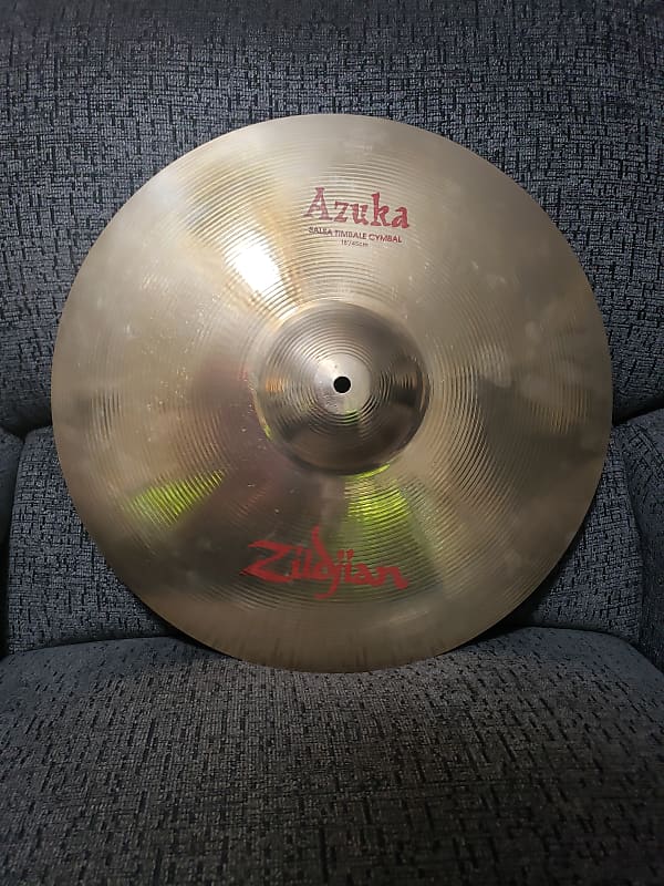 Zildjian 18" Azuka Salsa Timbale Crash Cymbal Brilliant Reverb