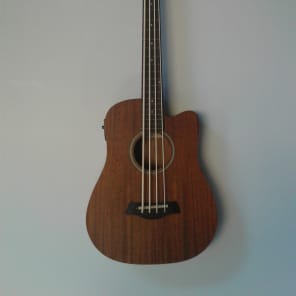 Gold Tone M-Bass/FL Micro 23" Scale Fretless Acoustic/Electric Bass Natural
