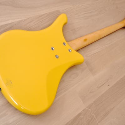 2012 Yamaha SBV-500 Flying Samurai Bass Guitar Vintage Yellow Near Mint w/ Hangtags image 13