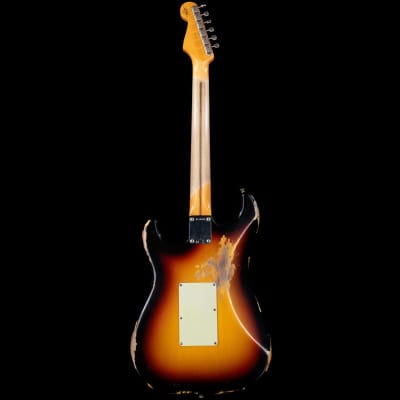 Fender Custom Shop Alley Cat Stratocaster Heavy Relic HSS Floyd Rose Maple Board 3-Tone Sunburst image 6
