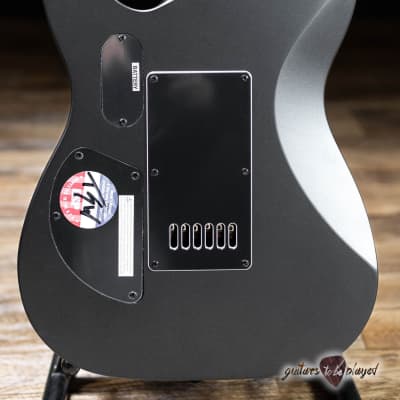 ESP LTD TE-1000 Evertune Electric Guitar – Charcoal Metallic Satin image 7