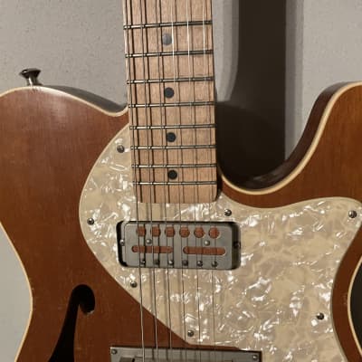 Waterslide T-Style Coodercaster Thinline Mahogany 2018 - Nitro Lacquer image 3