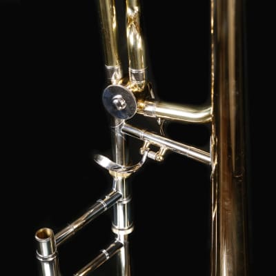 Bach 42BOG Stradivarius Profess Tenor Trombone F Rotor Open Wrap Gold Brass Bell image 6