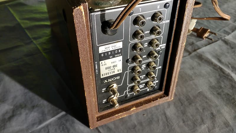 Sony SQD 2050 - Quadraphonic Quad | Reverb