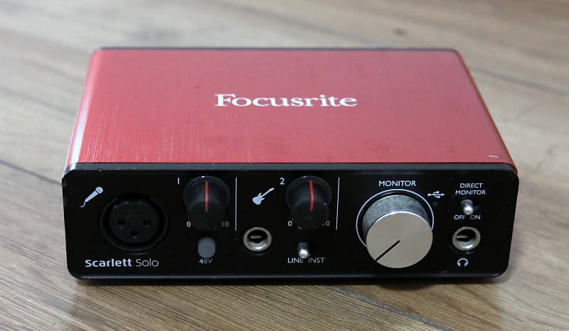 元箱付 美品 Forcusrite Scarlett solo Amazon.co.jp: Focusrite フォーカスライト オーディオ