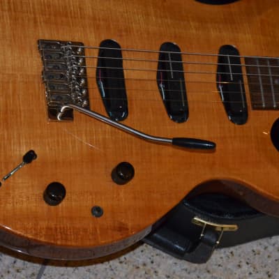 SUNDAY DEAL Hamer Mirage=rare made in USA 1994 Koa top*3xHot Rails*sounds/plays great*mint condition image 9