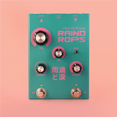Dreadbox Raindrops Stereo Delay Pitch and Reverb Pedal image 7