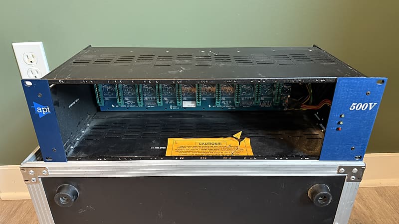 API 500V 10-Slot 500 Series Rack image 1