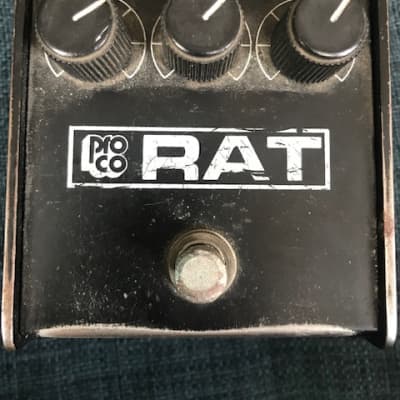 ProCo Small Box RAT 1987 - Black with White Lettering for sale