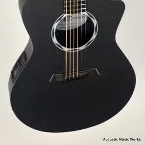 Composite Acoustics Ox Raw Carbon Fiber Guitar, LR Baggs Pickup, Cutaway image 5