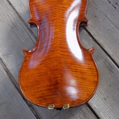 Professional Violin, Antique Dark Brown Varnish, Handmade in Kansas USA by Colton Mulder, Crow Creek Fiddles 2023 image 12