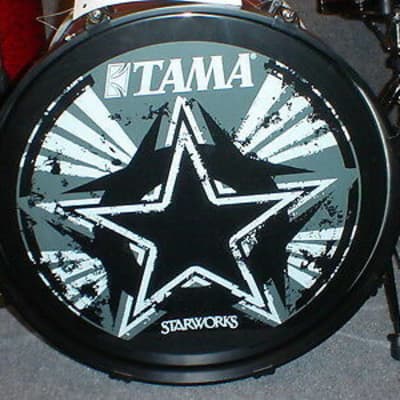 Tama WL52BK RDC Starworks 5-Piece Limited Edition Drum Set - Red Chaos - NOS image 3