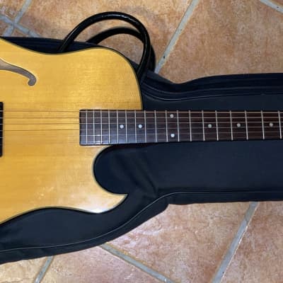 JB Player Artist Simi Hollow Acoustic Electric Modified Guitar with Gig Bag image 8