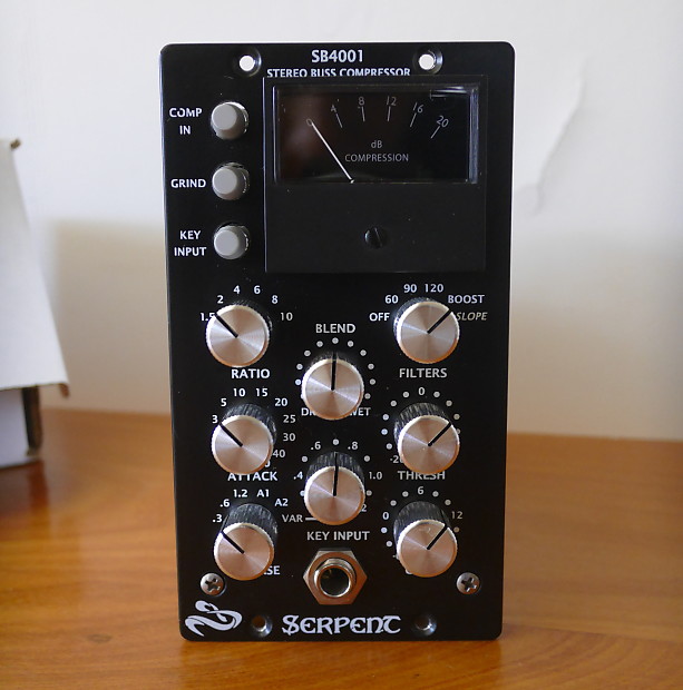 Serpent Audio SB4001 500 Series Stereo Buss Compressor Module image 1