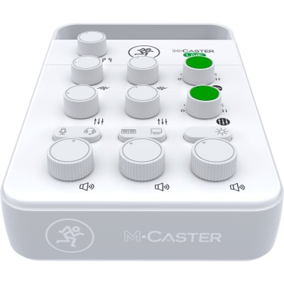 Mackie M-Caster Live Portable Live Streaming Mixer, White image 7