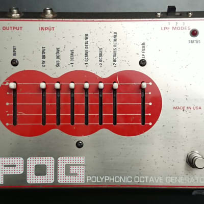 Original Box and PSU - 2000s - Electro-Harmonix POG Polyphonic Octave Generator v1 Original 1st First Version 2000s Big Box 2005 - 2009 - Metal image 3