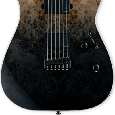 ESP LTD M-1000HT Electric Guitar, Black Fade image 2