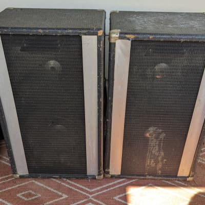Pair of 1970s Earth Sound Research 2x12" Cab 100 Watts/16 ohms image 1
