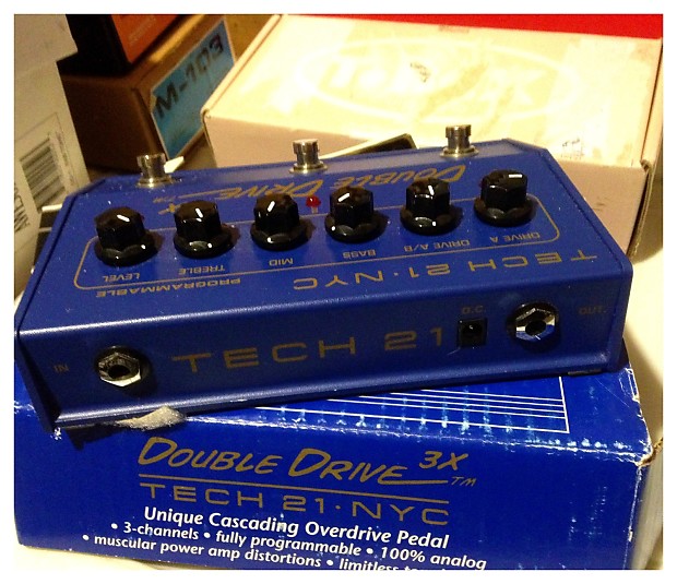 Tech 21 Double Drive 3X 3-Channel Programmable Distortion